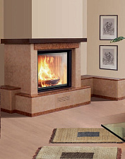 Облицовка Diamante, с банкеткой dx, под Cristal 76 (EdilKamin)