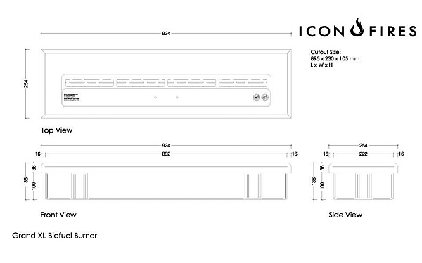 ICON FIRES Commercial LINEAR 914mm_1